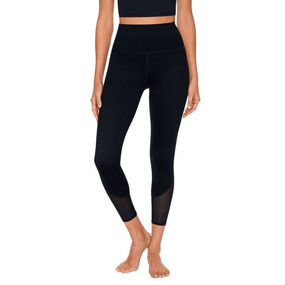 Miraclesuit® Performance Legging W/ Black Mesh Black S - Picture 1 of 3